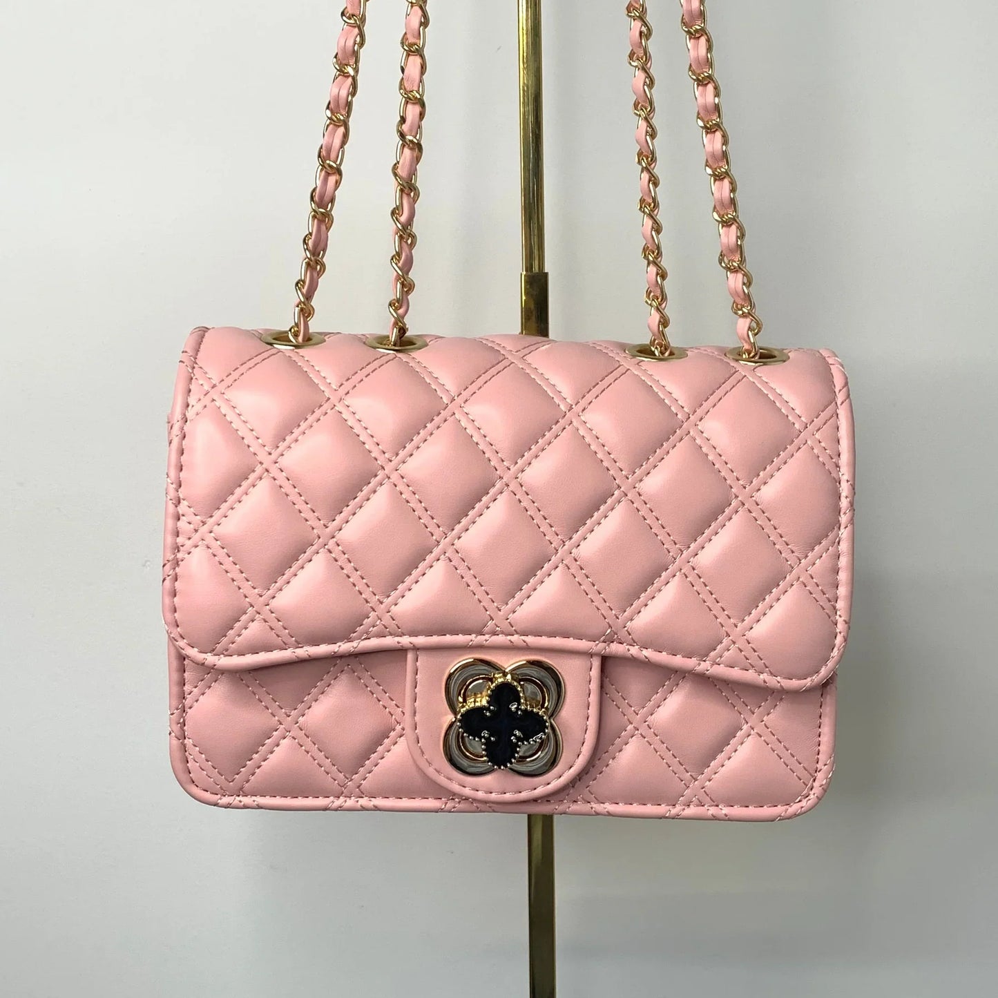 Pink Lattice Bag